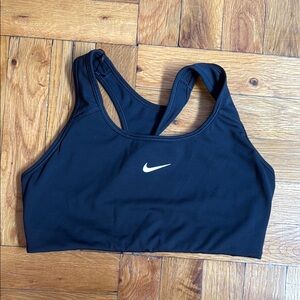 Nike Black Racerback Sports Bra